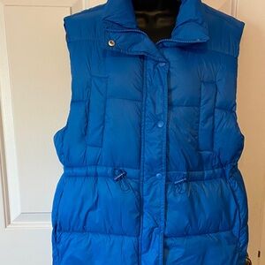 Love Tree blue medium puffer vest